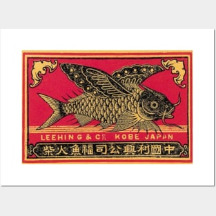 Flying fish Posters and Art